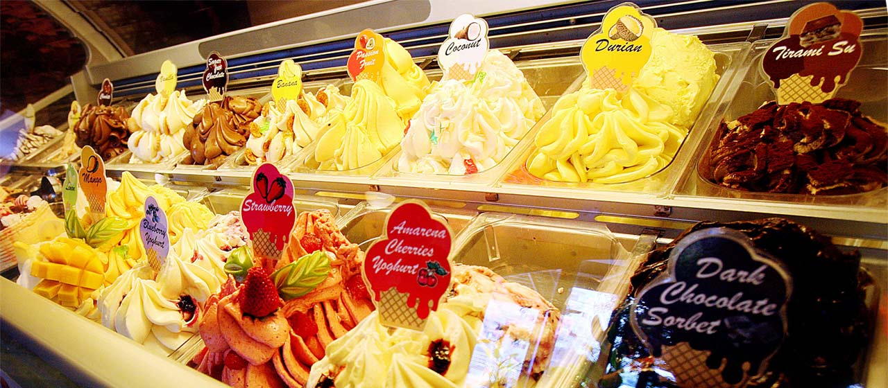 Gelabon ice cream and gelato